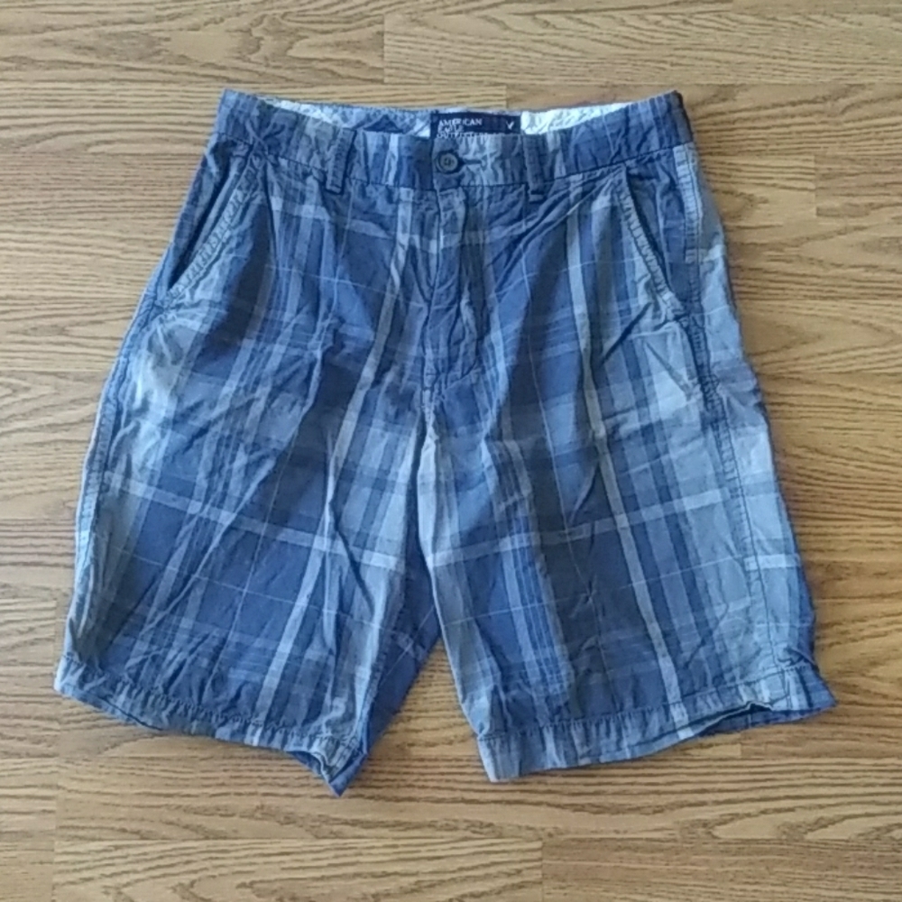 American Eagle Plaid Shorts